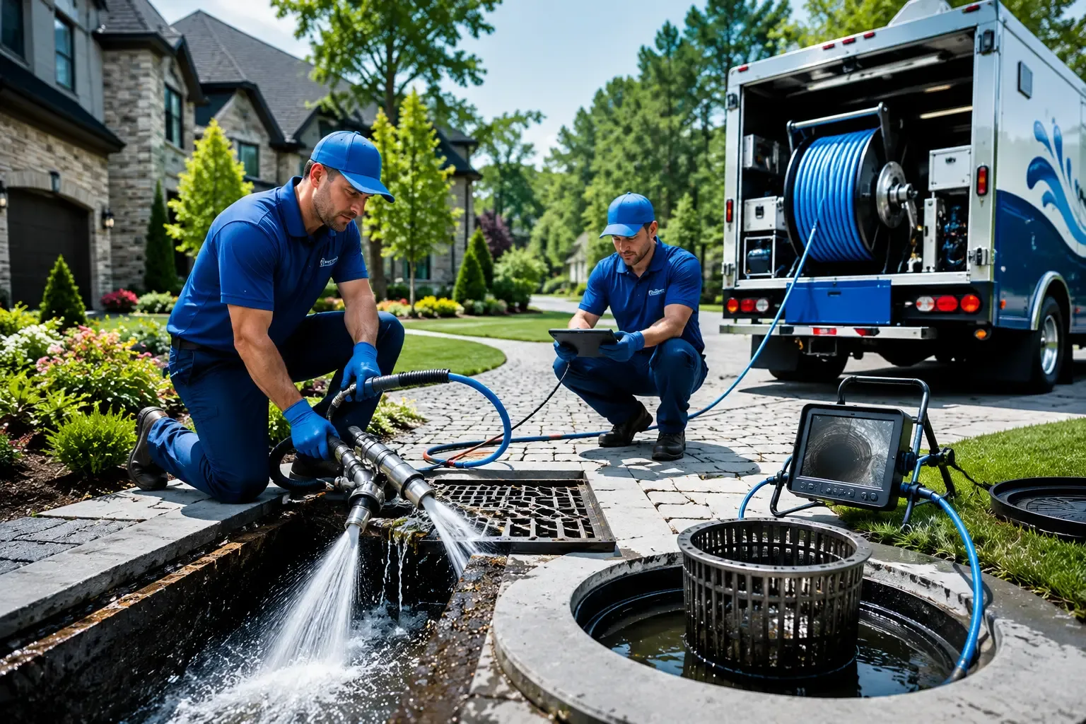 Local outdoor drain cleaning professionals in Faith, NC